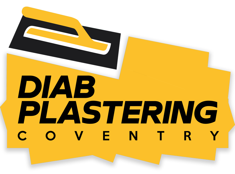 Diab Plastering Coventry logo drop shadow